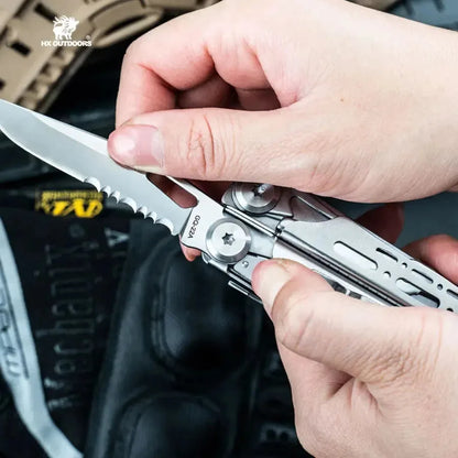 Portable Multi-Tool Pliers with Knife and Screwdrivers – product image 7