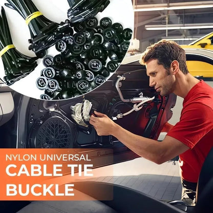 Nylon Cable-Tie Mounting Clips – 100 Pack – product image 7