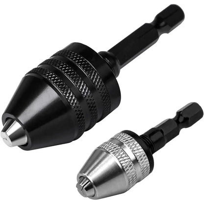 2-Piece Keyless Mini Drill Chuck Adapter Set – product image 5