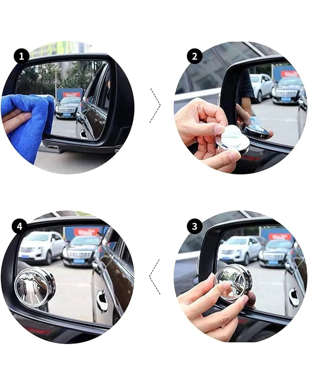 Adjustable Suction Blind-Spot Mirrors – Pair – product image 6
