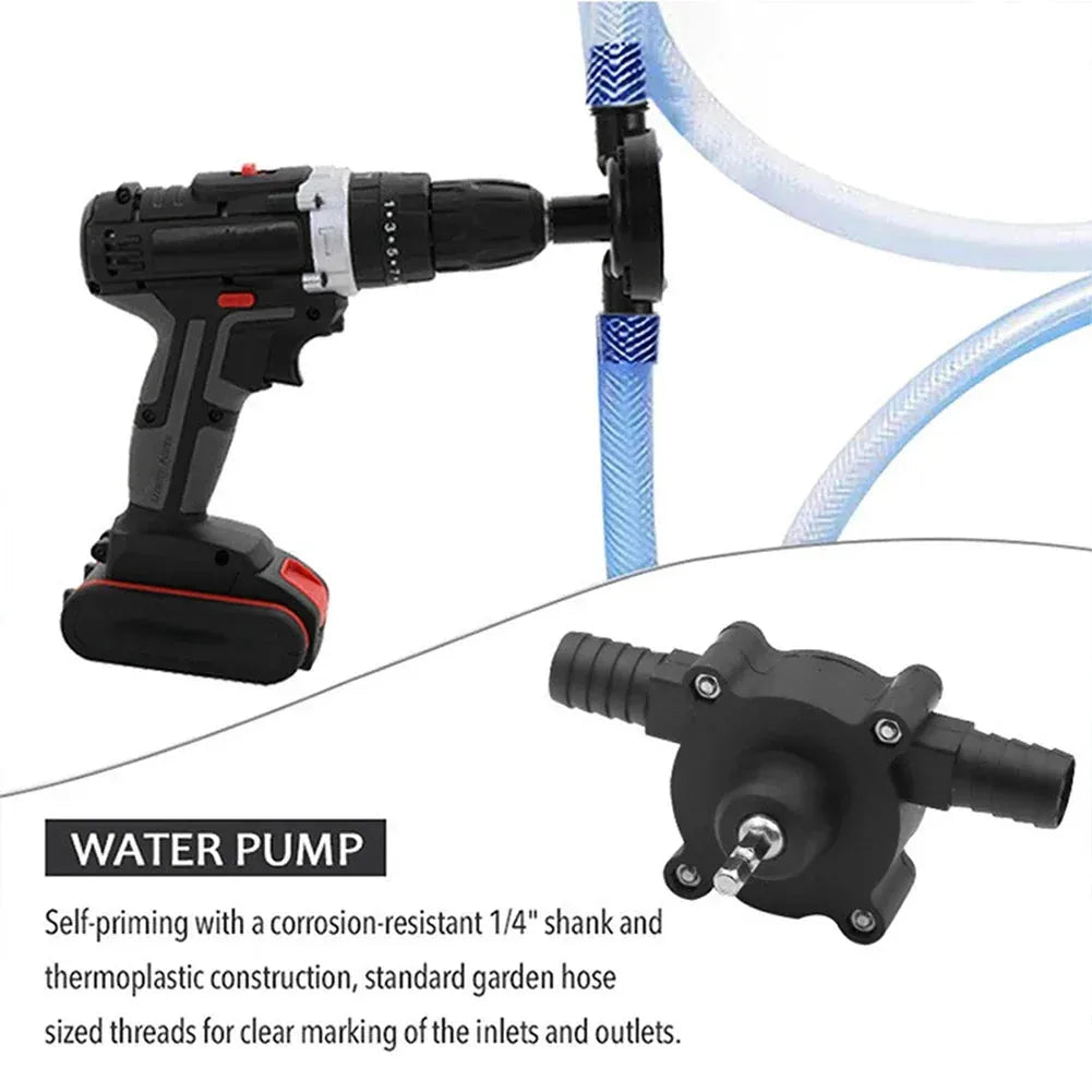 Drill-Powered Household Water Transfer Pump Kit – product image 4