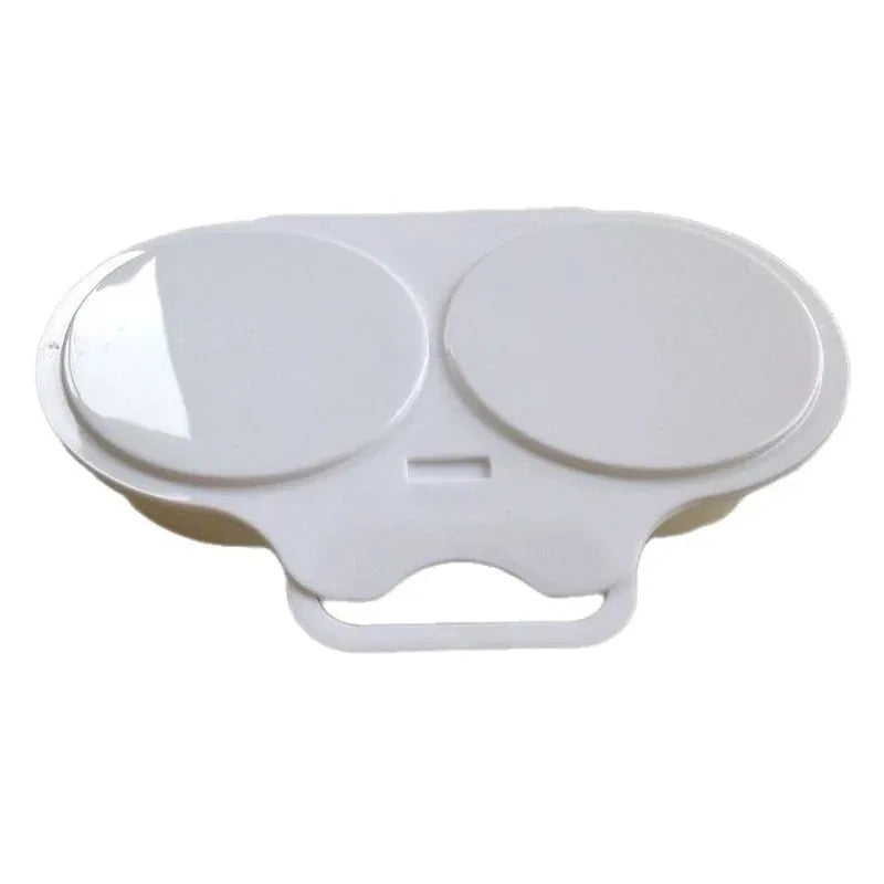 2-Piece Microwave Egg Poacher with Lid and Handle – product image 2