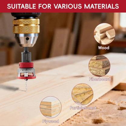 4-Piece Countersink Drill Bit Set with Depth Stops – product image 8