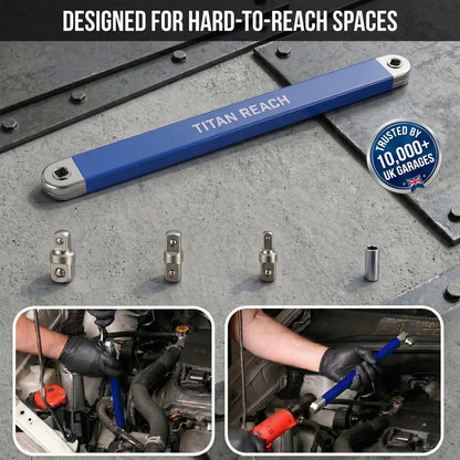 Offset Ratchet Extension Wrench Set – product image 7