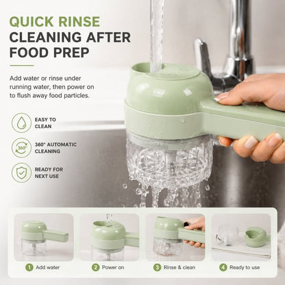 Handheld Electric Vegetable Slicer and Chopper – image 5