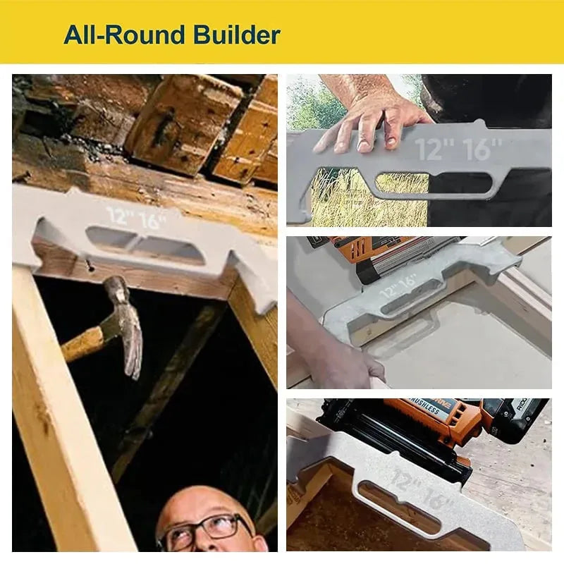 12/14/16-Inch On-Center Stud Framing Layout Tool – product image 1