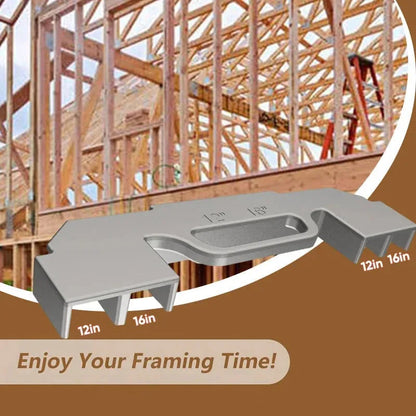12/14/16-Inch On-Center Stud Framing Layout Tool – product image 2