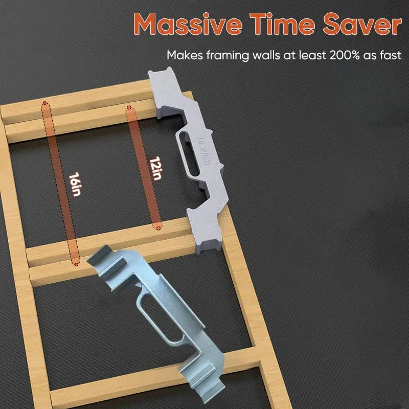 12/14/16-Inch On-Center Stud Framing Layout Tool – product image 7