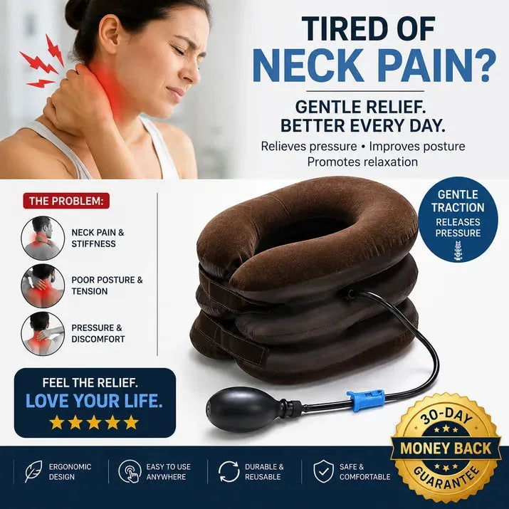 3-Layer Inflatable Cervical Traction Neck Stretcher – product image 2