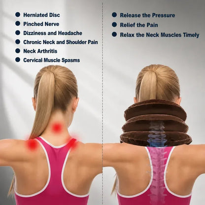 3-Layer Inflatable Cervical Traction Neck Stretcher – product image 5