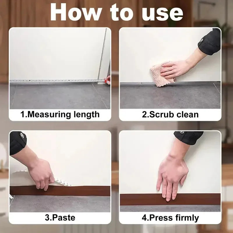 35 mm Self-Adhesive Silicone Door Seal Strip – 20 m Set – product image 7