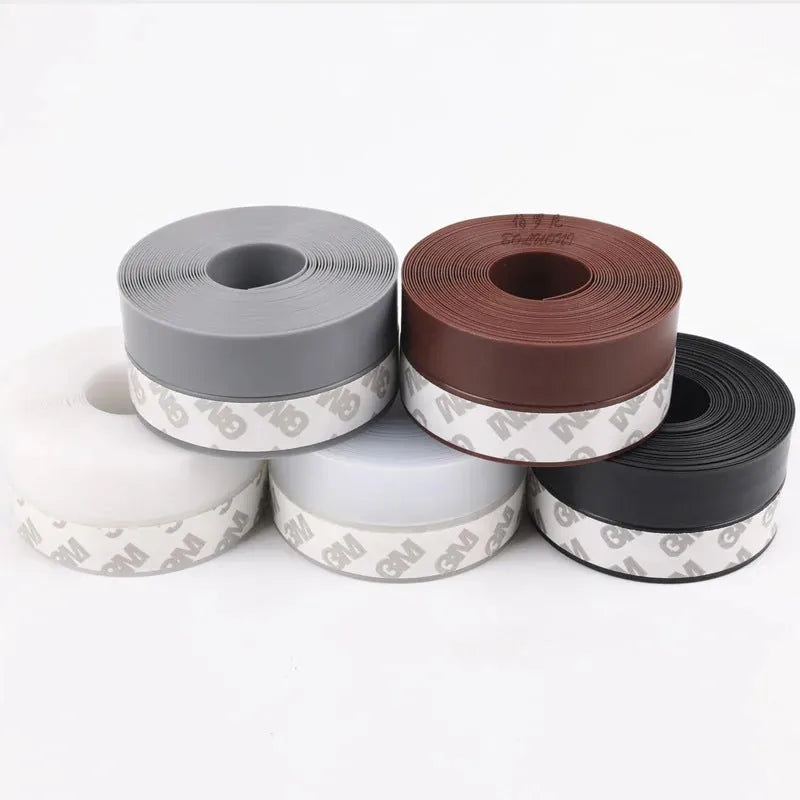 35 mm Self-Adhesive Silicone Door Seal Strip – 20 m Set – product image 8