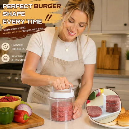5-Layer Stuffed Burger Patty Maker Press – product image 1