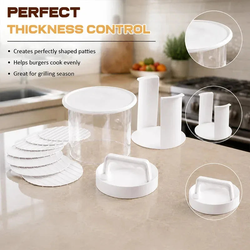 5-Layer Stuffed Burger Patty Maker Press – product image 8