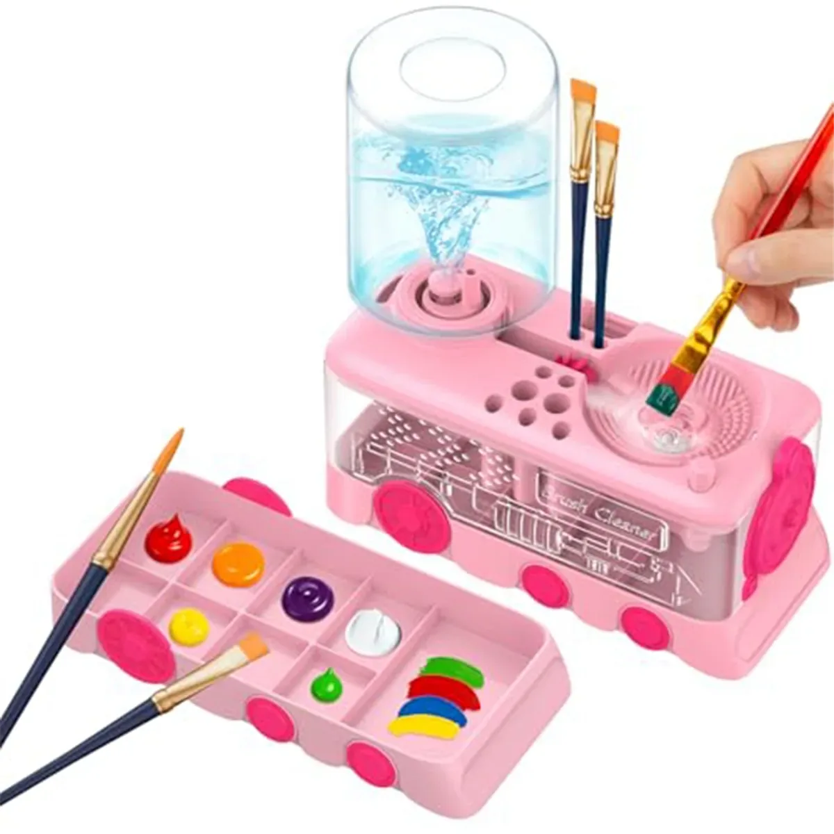 Rinse-and-Refresh Paint Brush Cleaner with Palette – product image 7