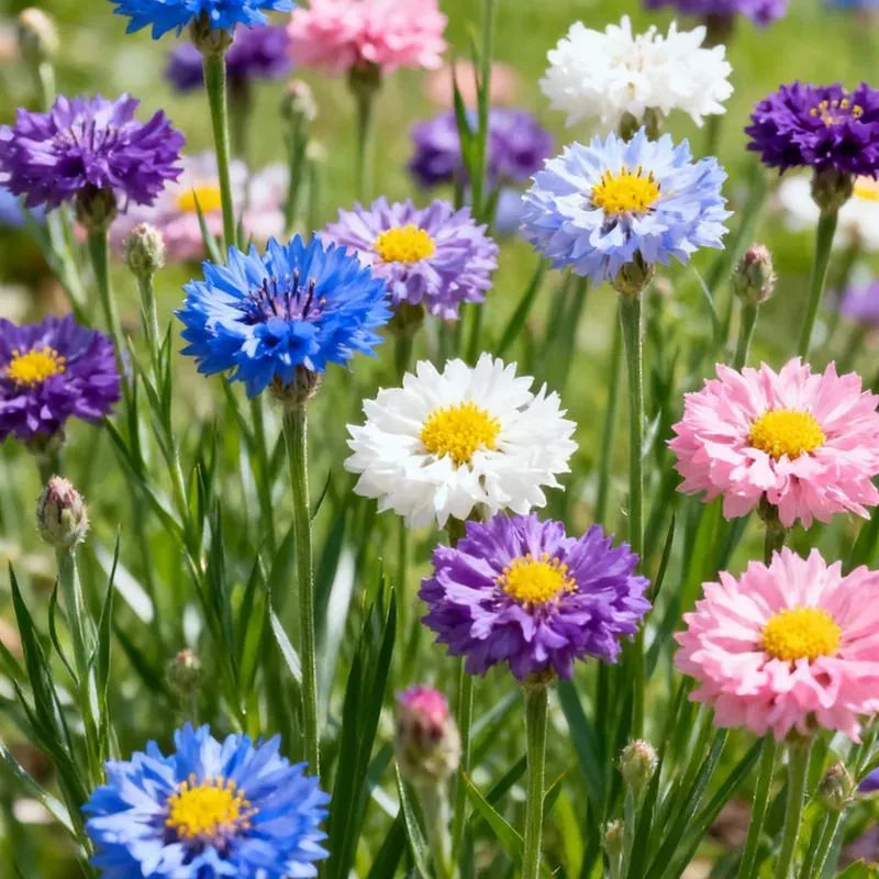 Mixed Cornflower Seeds – 600-Seed Pack – product image 1