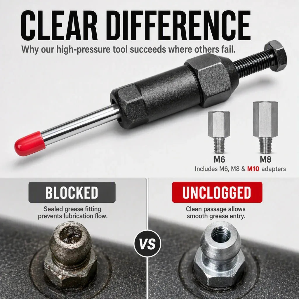Manual Grease Fitting Unblocker Tool Kit – product image 5