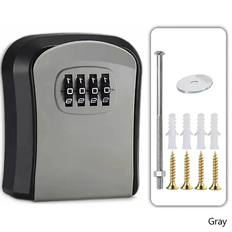 Wall-Mount 4-Digit Combination Key Lock Box – product image 1