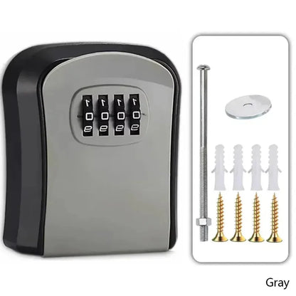 Wall-Mount 4-Digit Combination Key Lock Box – product image 1
