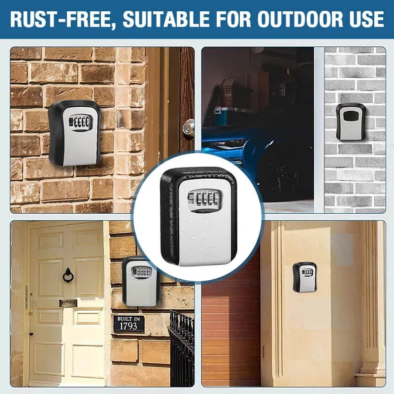 Wall-Mount 4-Digit Combination Key Lock Box – product image 8