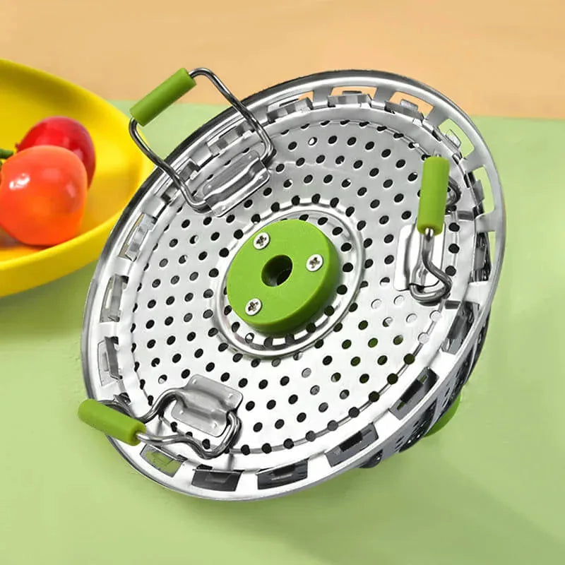 11-Inch Expandable Stainless Steel Steamer Basket – product image 2