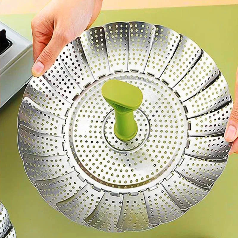 11-Inch Expandable Stainless Steel Steamer Basket – product image 4