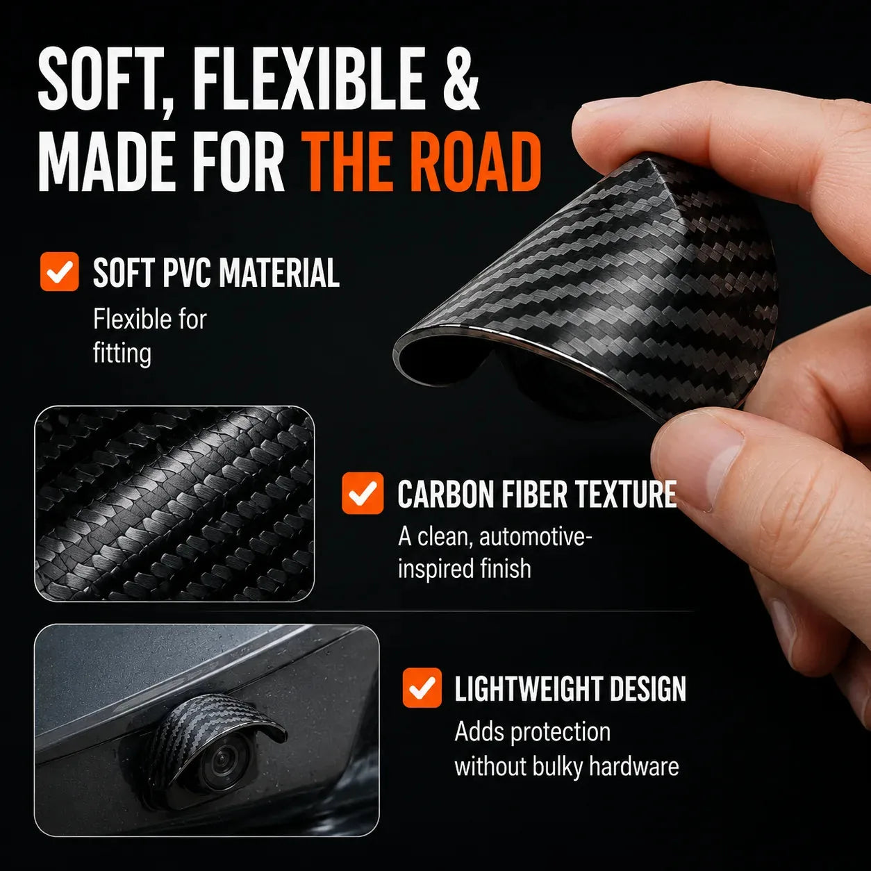 Car Camera Lens Protection Covers – 4 Pack – product image 2