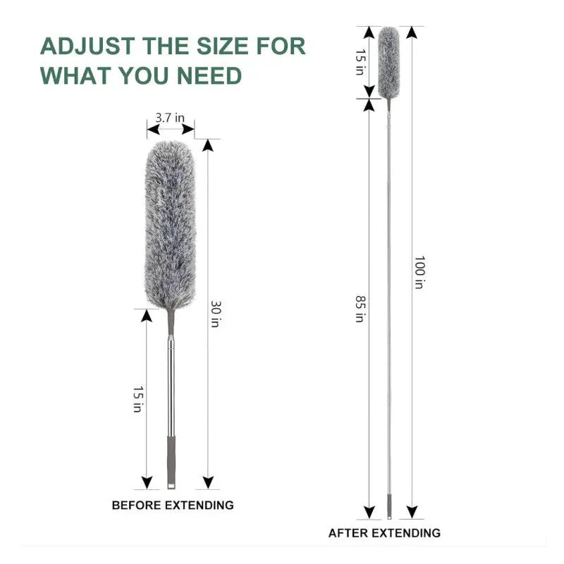 2.5 m Extendable Microfiber Duster – product image 3