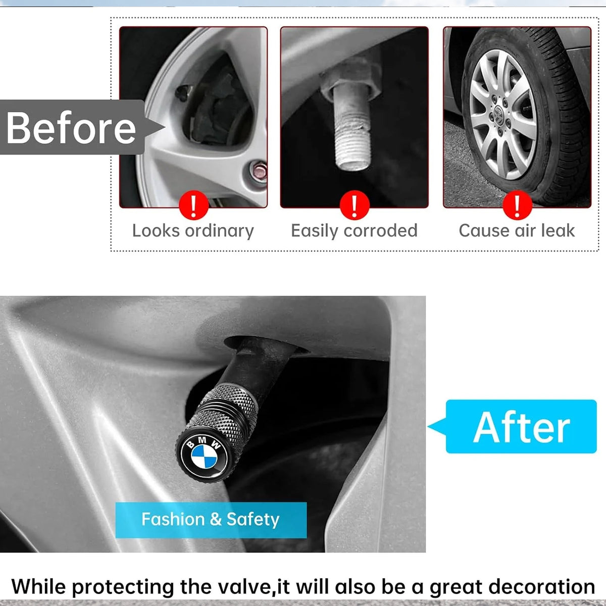 Metal Tire Valve Stem Caps – image 10