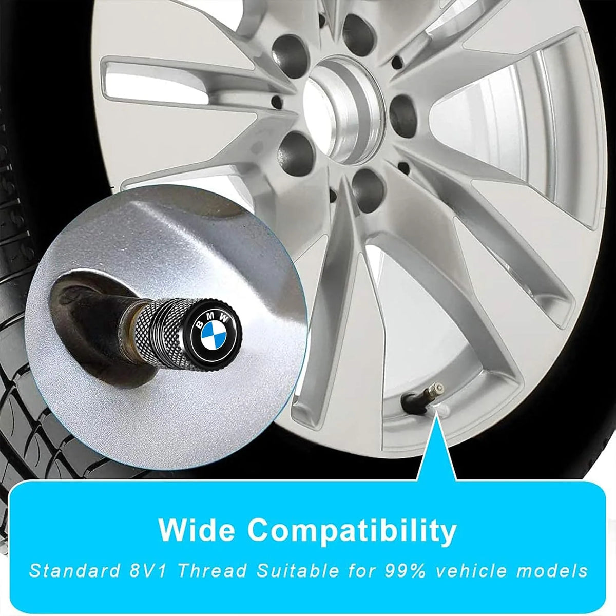 Metal Tire Valve Stem Caps – image 9
