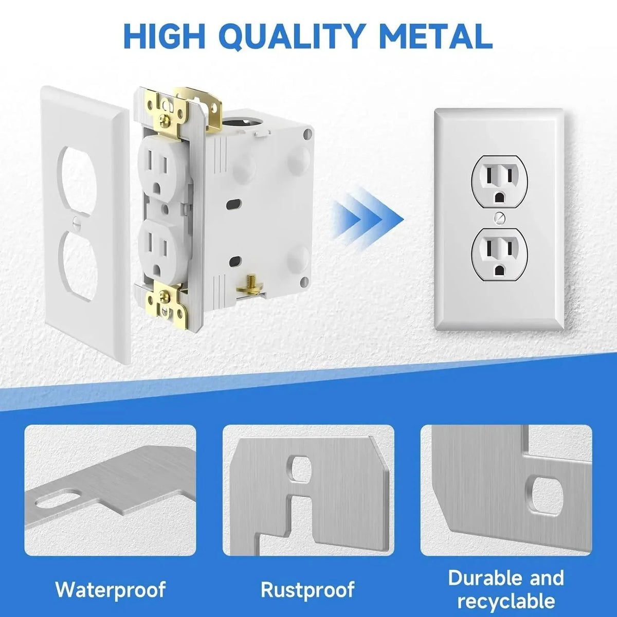 Electrical Outlet Wall Plate Spacers – image 8
