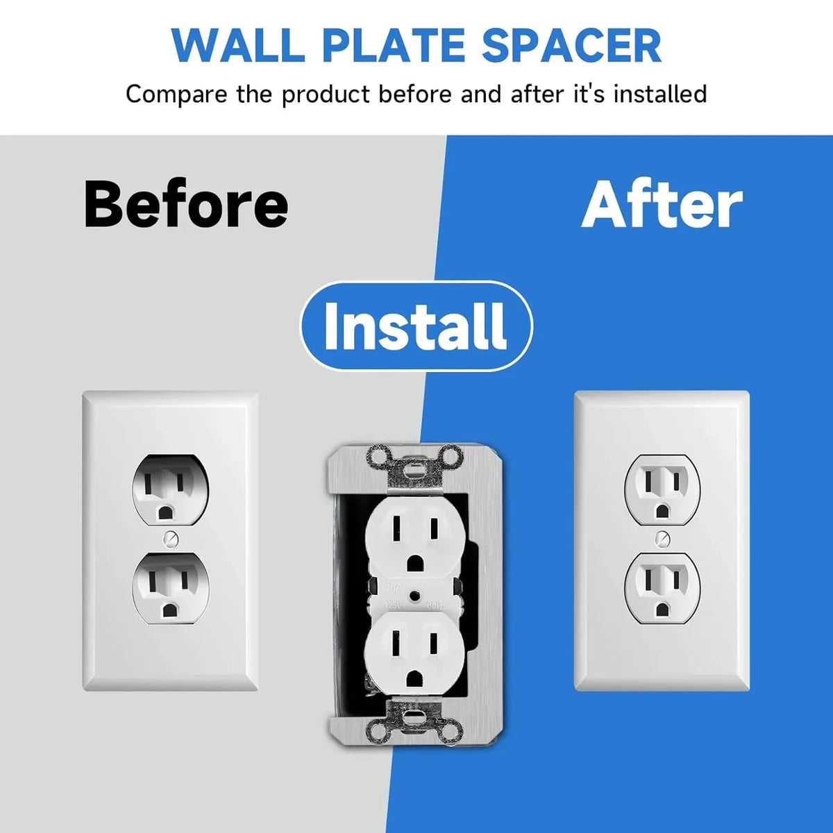 Electrical Outlet Wall Plate Spacers – image 10