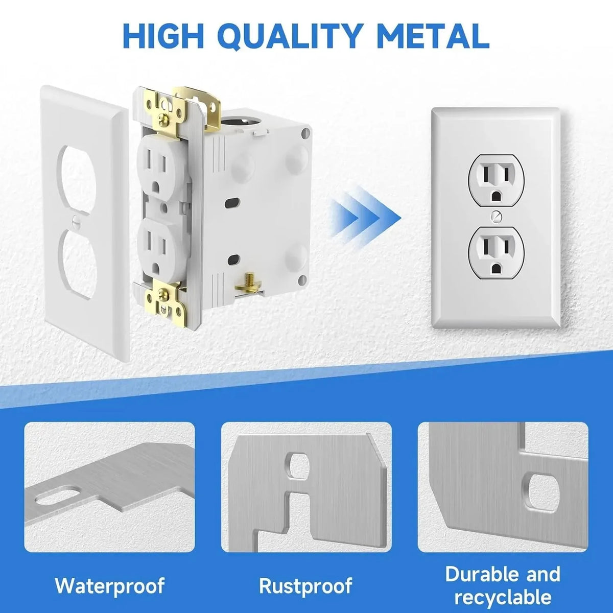 Electrical Outlet Wall Plate Spacers – image 8