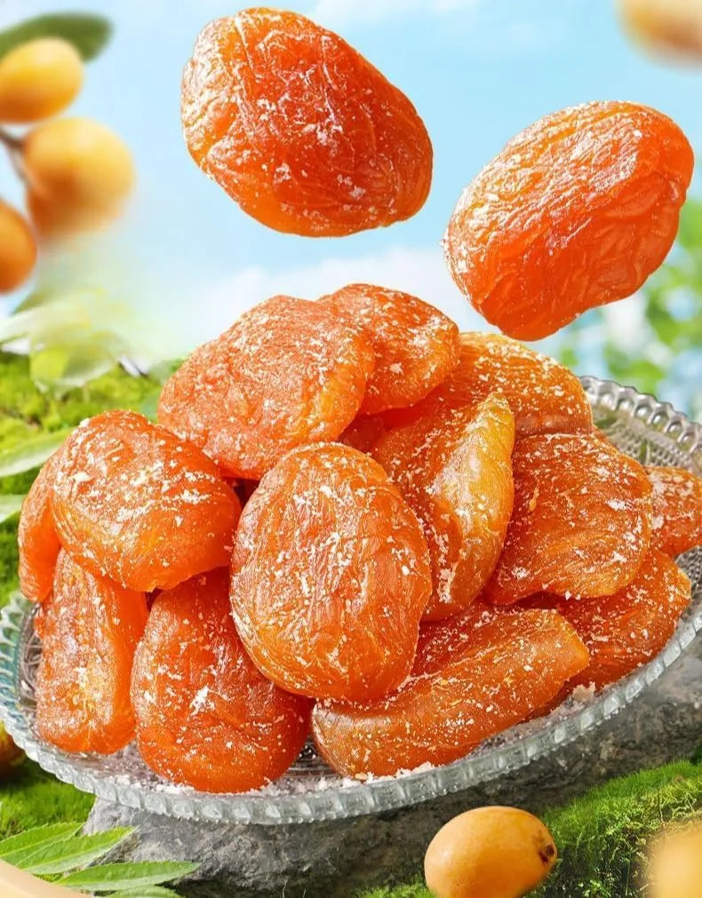 Bamboo Salt Dried Loquat Snack – 3 × 100 g – image 1