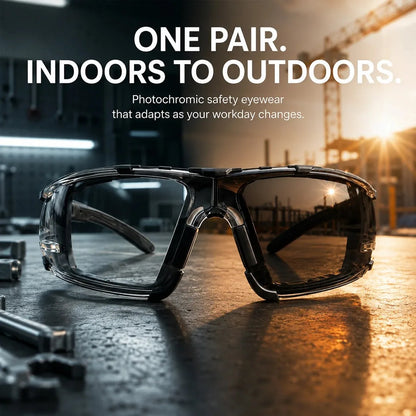 Photochromic Cycling Safety Glasses – image 1