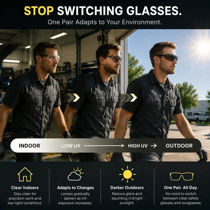 Photochromic Cycling Safety Glasses – image 7