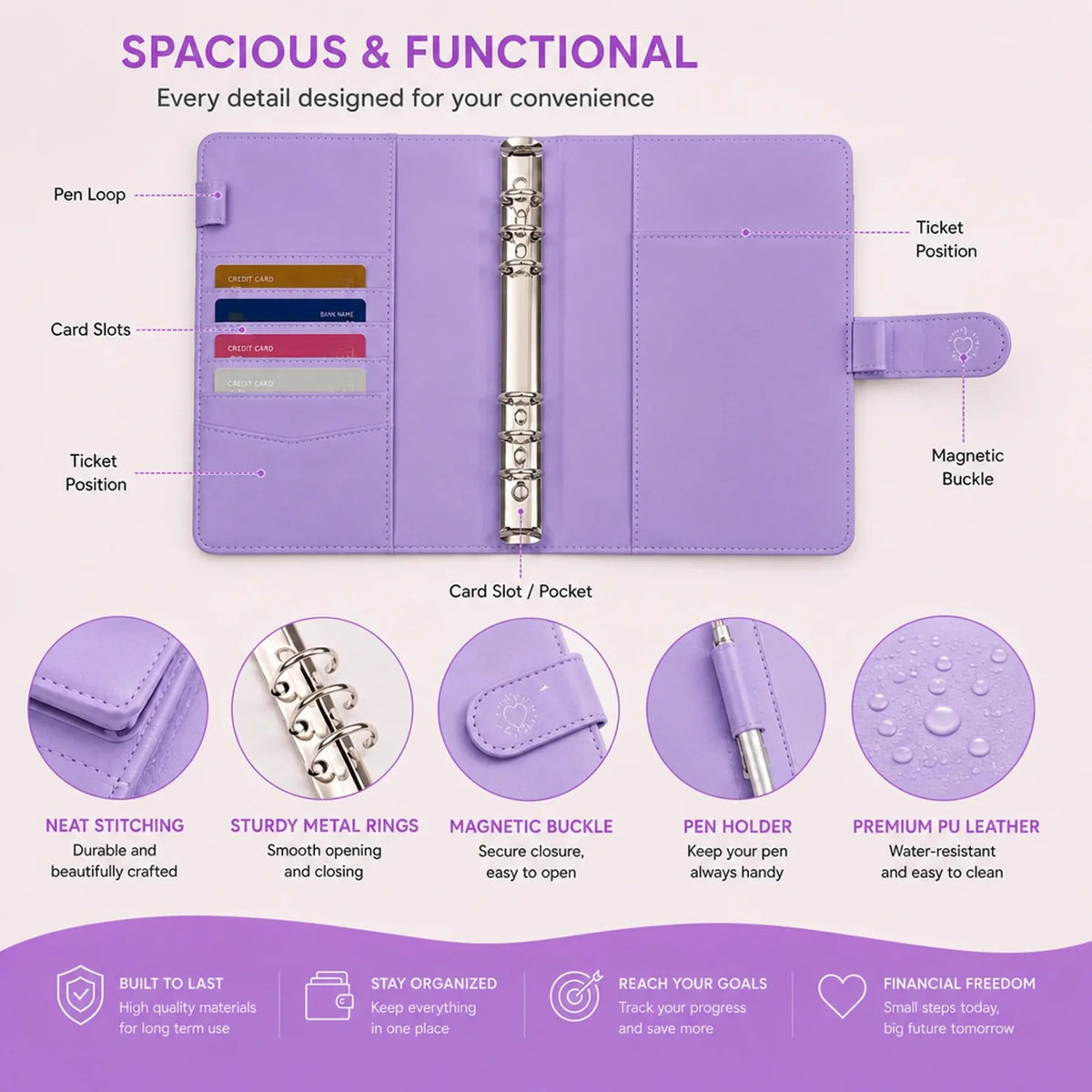 100-Envelope Savings Challenge Binder – image 2