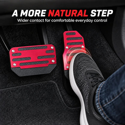 Aluminum Car Pedal Covers – 3 Piece Set – image 3