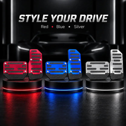 Aluminum Car Pedal Covers – 3 Piece Set – image 4