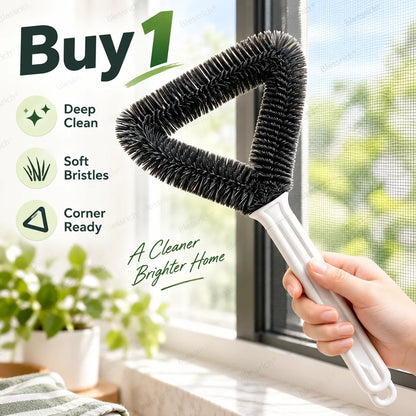 Triangle Window Screen Cleaning Brush – image 1