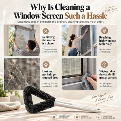 Triangle Window Screen Cleaning Brush – image 10