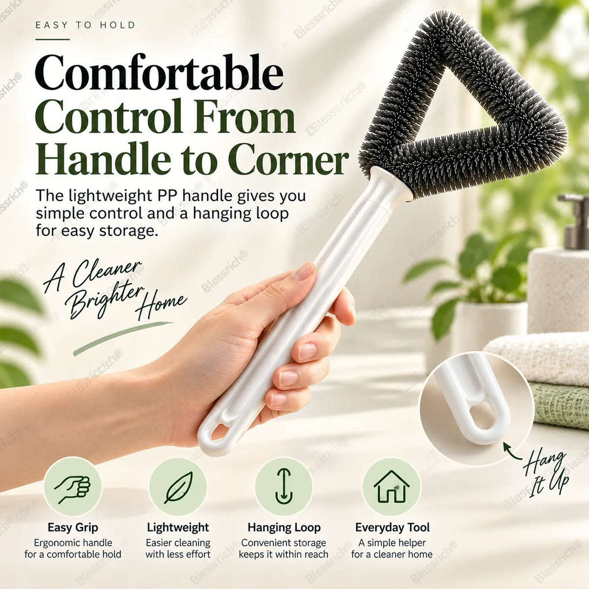 Triangle Window Screen Cleaning Brush – image 7