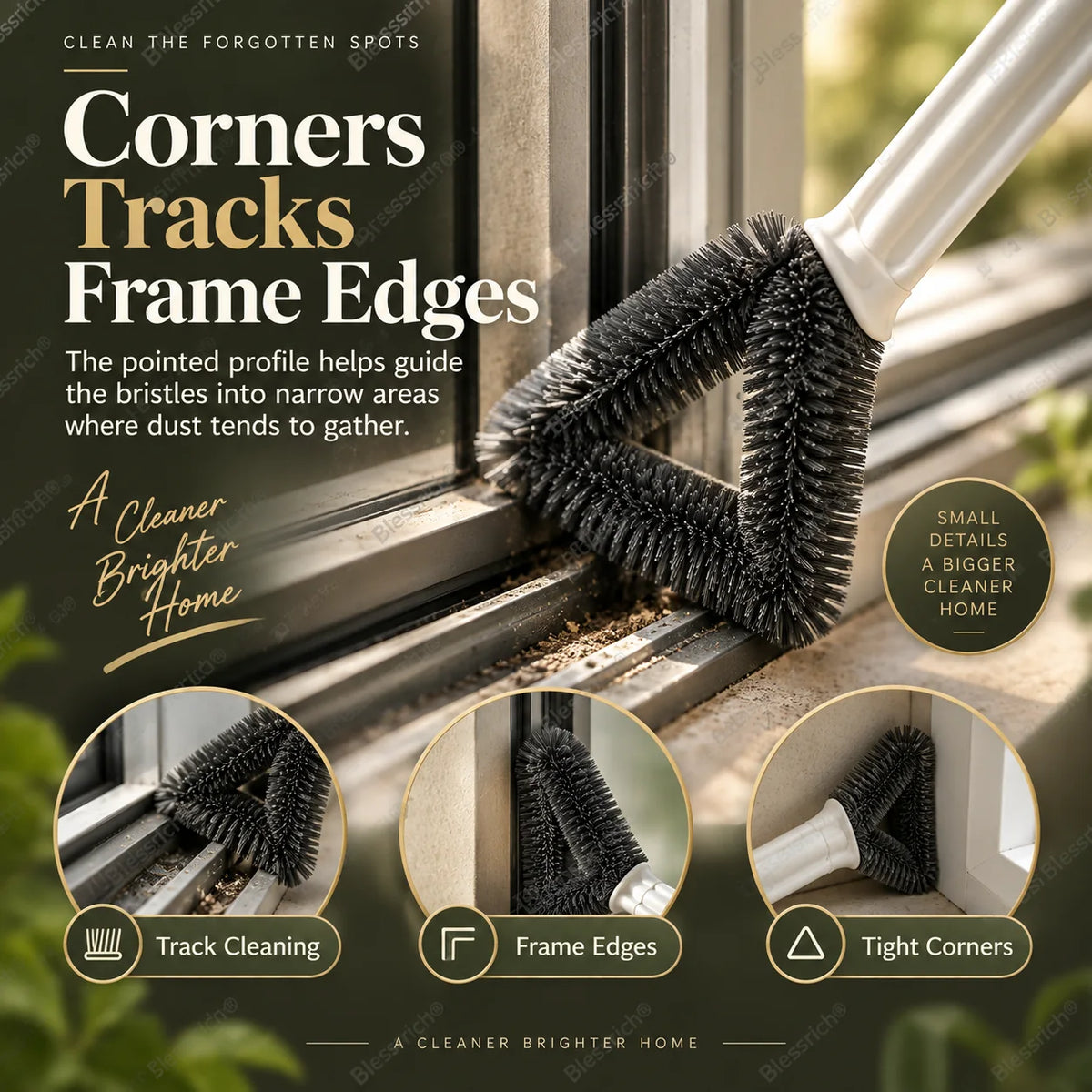 Triangle Window Screen Cleaning Brush – image 8