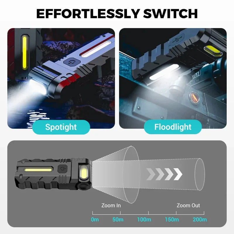 Magnetic Clip-On LED Work Light for Hands-Free Repairs – image 3