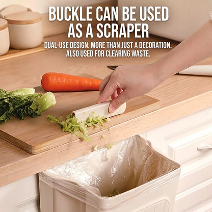 Foldable Hanging Kitchen Trash Bin for Cabinet Doors – image 8