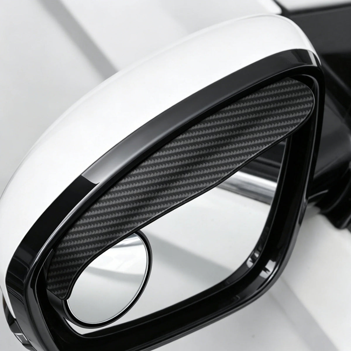2-in-1 Car Rain Eyebrow Blind-Spot Mirrors – Set of 2 – image 1