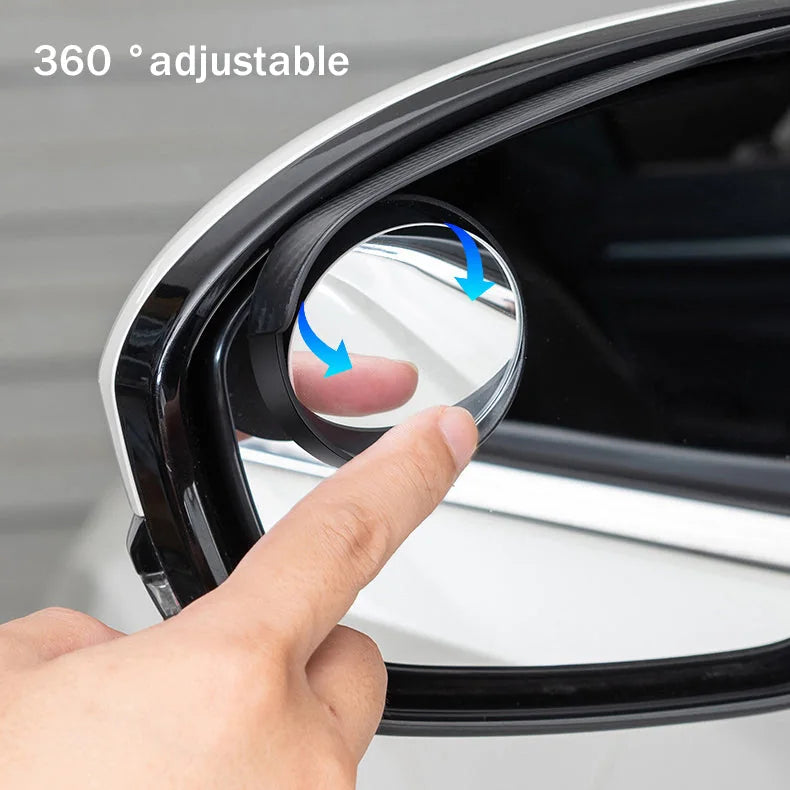 2-in-1 Car Rain Eyebrow Blind-Spot Mirrors – Set of 2 – image 4
