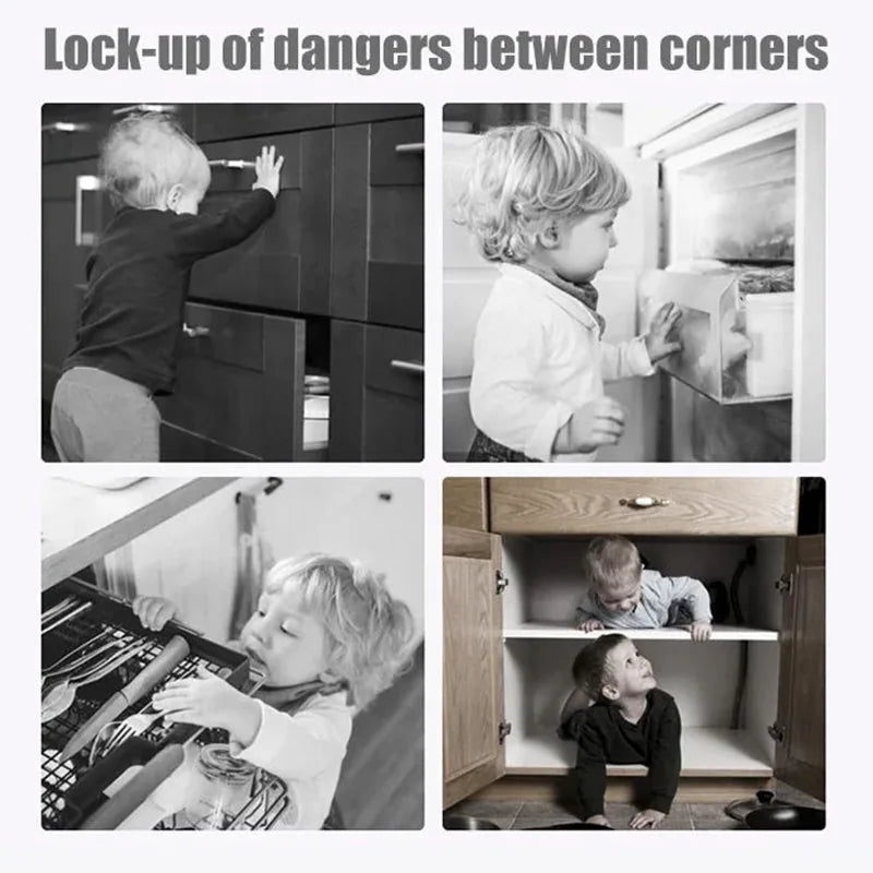 Adhesive Child Safety Cabinet Lock, 2 Pack – image 7