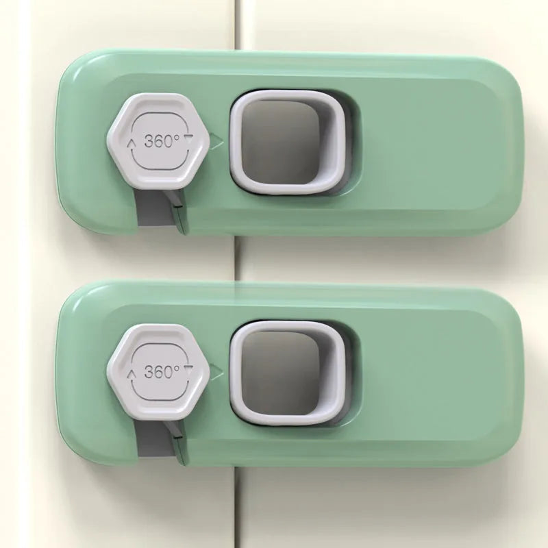 Adhesive Child Safety Cabinet Lock, 2 Pack – image 10