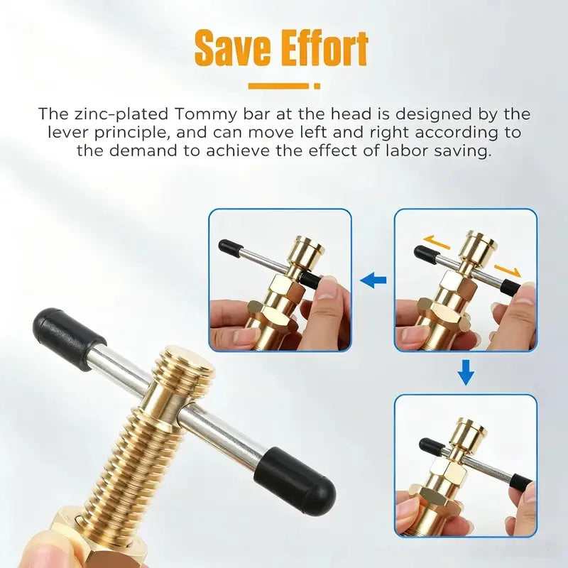 Compression Sleeve Puller Tool for Brass Pipe Fittings – image 5